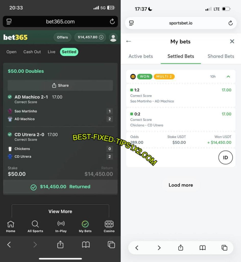 FIXED SPORTS BET MATCHES TIPS