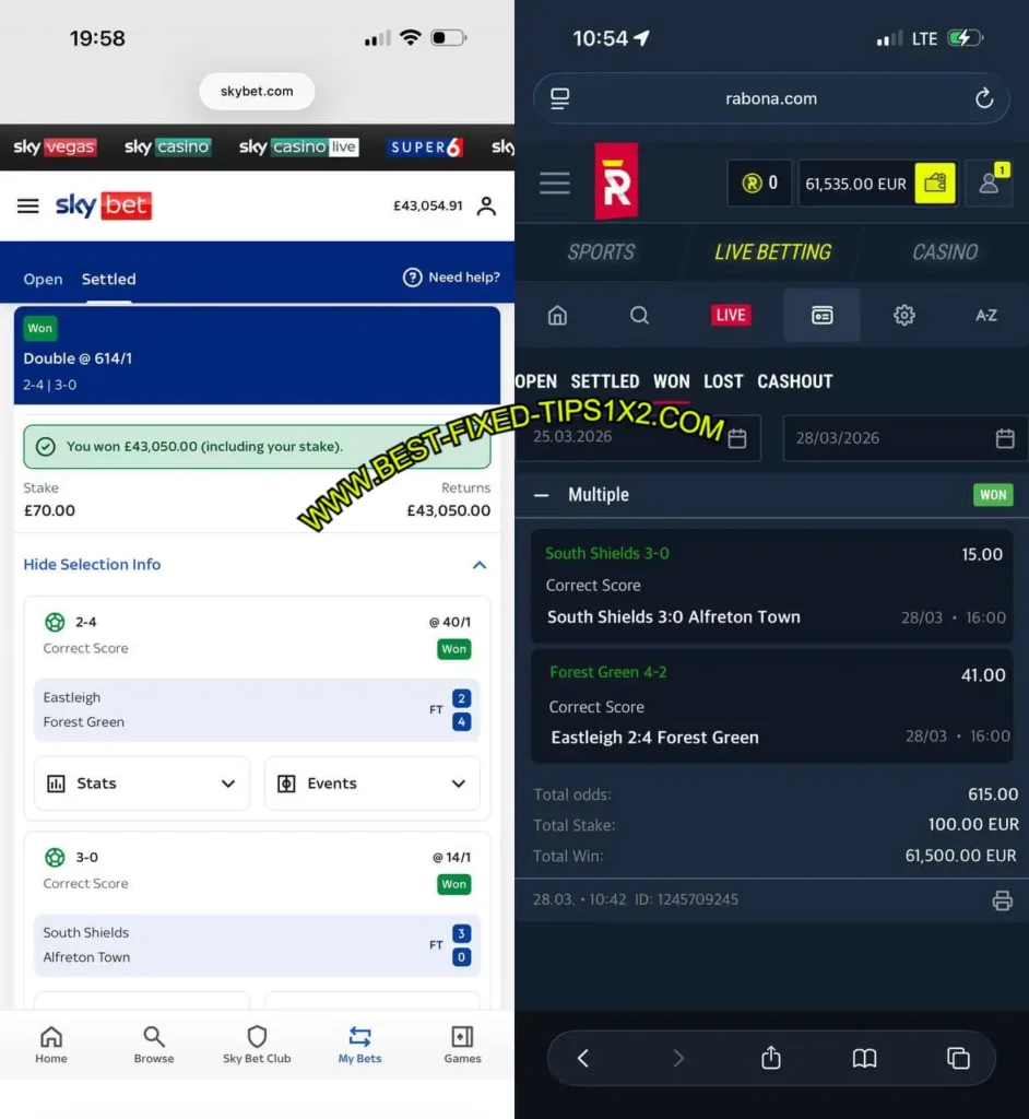 SKYBET CORRECT FIXED MATCHES BETS SKYBET CORRECT FIXED MATCHES BETS
