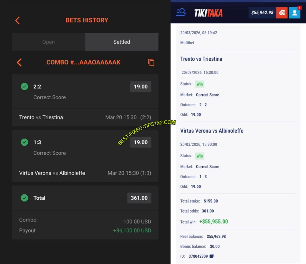 SURIBET FIXED MATCHES TIPS 1X2